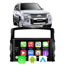 Kit Multimidia Pajero 2008 09 10 11 12 13 14 15 16 17 18 19 20 2021 9" CarPlay Android Auto Bluetooth Waze