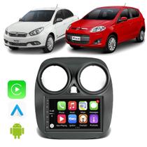 Kit Multimidia Palio Attractive Essence Sporting 2012 2013 2014 2015 2016 2017 7" Android Auto Carplay Tv Online Gps