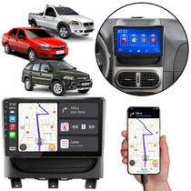 Kit Multimidia Palio Siena Strada 2012-2016 9 Pol Android-Auto Mp5 BT