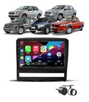 Kit Multimídia Palio Siena Strada Idea 2004 até 2012 9 Pol CarPlay AndroidAuto USB Bt FM - Roadstar