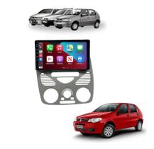 Kit Multimidia Palio Strada Siena Fire 2001 / 2014 C/Ar 9 Pol Carplay AndroidAuto - Roadstar 7009BR