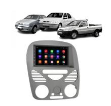 Kit Multimídia Palio Strada Siena Fire 2002 / 2014 S/ AR Android Carplay 2/32GB - 701KC FirstOption