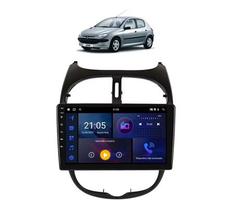 Kit Multimidia Peugeot 206 ano 2002 até 2010 9 Pol Carplay AndroidAuto BT USB FM - Roadstar 7009BR Kit Multimidia Peugeot 206 ano 2002 até 2010 9 Pol Carplay AndroidAuto BT USB FM - Roadstar 7009BR