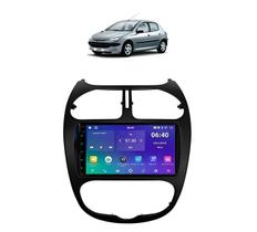 Kit Multimídia Peugeot 206 ano 2004 / 2008 Android 7 Pol GPS Carplay - 701K FirstOption