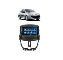 Kit Multimídia Peugeot 207 ano 2008 / 2014 7 Pol MP5 FM BT USB - 7830 First Option