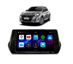 Kit Multimídia Peugeot 208 GT Active Allure Style 2025 / 26 Android 9 Pol 2/32Gb Carplay - Vision 8990CP