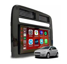 Kit Multimídia Punto 2008 / 2012 Mold Black Piano 7 Pol CarPlay AndroidAuto USB Bt FM - 708BR Roadstar Kit Multimídia Punto 2008 / 2012 Mold Black Piano 7 Pol CarPlay AndroidAuto USB Bt FM - 708BR Roadstar