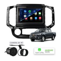 Kit Multimídia Radio MP5 CarPlay e Android Auto Gm S10 2017 a 2021