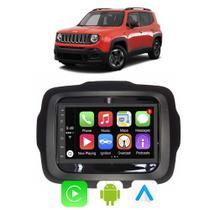 Kit Multimidia Renegade 15 16 17 18 19 20 21 22 23 24 7" CarPlay Android Auto Bluetooth Wifi