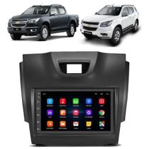 Kit Multimídia S10 LS 2012 2013 2014 Android 7 Pol Rádio Bt USB Espelhamento Kit Multimídia S10 LS 2012 2013 2014 Android 7 Pol Rádio Bt USB Espelhamento