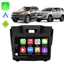 Kit Multimidia S10 Trailblazer 2012 13 14 15 2016 9" CarPlay Android Auto Google Assistente e Siri Tv Online - E-Carplay