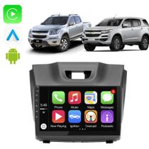 Kit Multimidia S10 Trailblazer 2012 13 14 15 2016 9" CarPlay Android Auto Google Assistente e Siri Tv Online