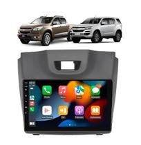 Kit Multimídia S10 TrailBlazer LS 2012 / 2016 9 Pol Android Carplay Gps 2/32GB - 915BR ROADSTAR