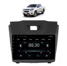 Kit Multimídia S10 TrailBlazer LS 2012 / 2016 Mold Grafite 9 Pol CarPlay AndroidAuto - 908BR Roadstar