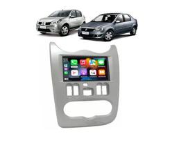 Kit Multimídia Sandero 08 / 11 Logan 10 / 11 7 Pol CarPlay AndroidAuto USB Bt FM - 708BR Roadstar Kit Multimídia Sandero 08 / 11 Logan 10 / 11 7 Pol CarPlay AndroidAuto USB Bt FM - 708BR Roadstar