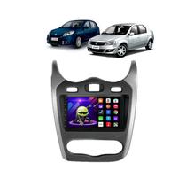 Kit Multimídia Sandero Logan 2012 / 2014 Android Carplay 2/32GB - 701KC FirstOption