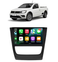 Kit Multimidia Saveiro Robust 2016 / 2019 9 Pol Carplay AndroidAuto USB BT - Roadstar 908BR