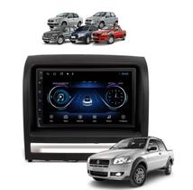 Kit Multimidia Siena 2005 / 2011 Mold Preta 7 Pol Android 2/32GB GPS Carplay - 701KC First Option Kit Multimidia Siena 2005 / 2011 Mold Preta 7 Pol Android 2/32GB GPS Carplay - 701KC First Option