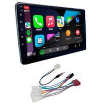 Kit Multimídia Slim 9 Polegadas Espelhamento Carplay Android Auto USB HTech com Chicotes Toyota
