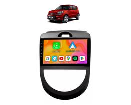 Kit Multimidia Soul 2008 / 2011 9 Pol Carplay AndroidAuto BT USB FM - Roadstar 7009BR