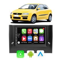 Kit Multimidia Stilo 2003 04 05 06 07 08 09 2010 7" CarPlay Android Auto Google Voz - E-Carplay