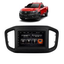 Kit Multimídia Strada 2020 / 2025 7 Pol CarPlay AndroidAuto USB Bt FM 708BR Roadstar