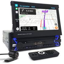 Kit Multimídia Tela Retrátil + Câmera Ré Range Rover Bluetooth Espelhamento Kit Multimídia Tela Retrátil + Câmera Ré Range Rover Bluetooth Espelhamento