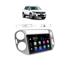 Kit Multimídia Tiguan 2011 / 2017 Mold Prata Android 9 Pol 2/32Gb Carplay - Vision 8990CP