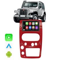 Kit Multimidia Troller 2009 2010 2011 2012 2013 2014 7" CarPlay Android Auto Google Voz Siri