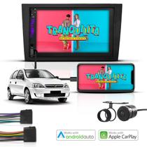 Kit Multimídia Universal 2 Din Mp5 Android e Carplay Corsa