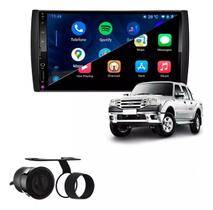 Kit Multimidia Universal 2 Din Mp5 Android e Carplay Ford Ranger e + Kit Multimidia Universal 2 Din Mp5 Android e Carplay Ford Ranger e +