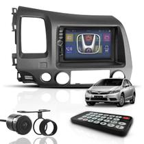 Kit Multimídia Universal 2 Din Mp5 Espelha Honda Civic 06/11