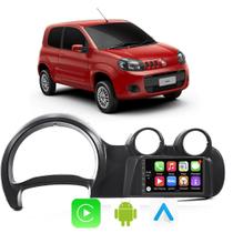 Kit Multimidia Uno 2011 12 13 14 15 2016 Fiorino 2011-2021 7" CarPlay Android Auto Bluetooth Tv Online - E-Carplay