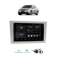 Kit Multimídia Vectra 2005 / 2011 Mold Prata 7 Pol Carplay AndroidAuto USB FM BT - 708BR Roadstar