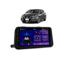 Kit Multimídia Versa 2021 / 2023 CarPlay AndroidAuto 9 Pol USB Bt FM
