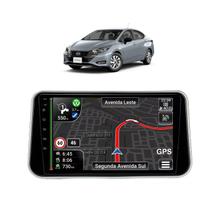 Kit Multimídia Versa 2021 / 2024 CarPlay AndroidAuto 9 Pol USB Bt FM - 908BR Roadstar
