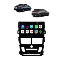 Kit Multimidia Yaris Ar Digital Carplay AndroidAuto 9 Pol BT USB FM - Roadstar 908BR