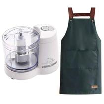 Kit Multiprocessador Branco Black & Decker + Avental de Cozinha Impermeável(3 cores)