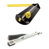 Kit Multirefiladora A4 4 em 1 e Grampeador de Longo Alcance