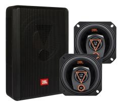 Kit Multisystem 4trms80 + Caixa Jbl Ativa Amplificada 200w