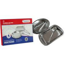 Kit Multiuso Inox 4 Pçs - Madefer Inox