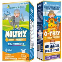 KIT Multrix + Ô-Trix - Flora Nativa Sabor: Laranja + Uva KIT Multrix + Ô-Trix - Flora Nativa Sabor: Laranja + Uva