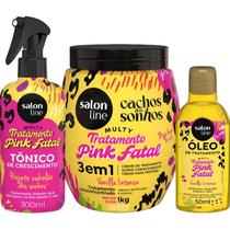 Kit Multy Tratamento Pink Fatal - Salon Line