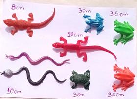 KIT Mundo Animal Repteis 08 Peças Pica Pau