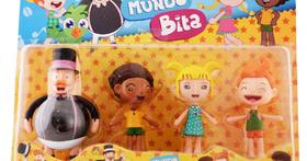 Kit Mundo Bita com 4 personagens (2518) - CARTELADO