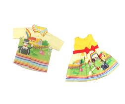 Kit Mundo Bita Fazendinha Irmão Infantil e Irmã Juvenil