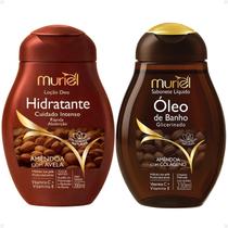 Kit Muriel Amêndoa Com Avelã: Sabonete Óleo De Banho 230ml e Loção Deo Hidratante 200ml Kit Muriel Amêndoa Com Avelã: Sabonete Óleo De Banho 230ml e Loção Deo Hidratante 200ml