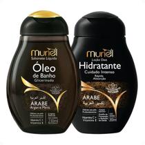 Kit Muriel Árabe: Óleo De Banho 230ml e Loção Deo Hidratante 200ml