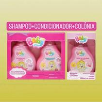 Kit Muriel Baby Menina Shampoo 100 ml + Condicionador 100 ml + colonia 100 ml Original