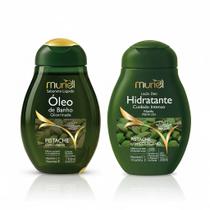 Kit Muriel Sabonete Óleo de banho 230ml + Loção Deo Hidratante Cuidado Intenso 200ml